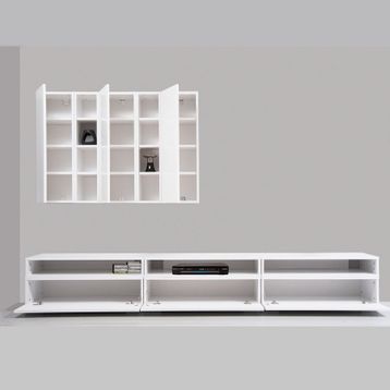 Kenyap Plus 813987 Diamond Beyaz TV Ünitesi