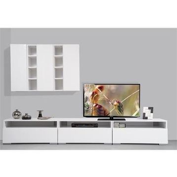 Kenyap Plus 813987 Diamond Beyaz TV Ünitesi