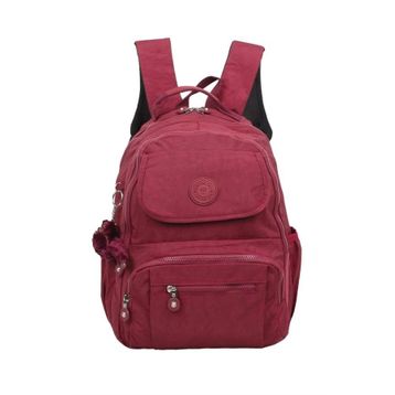Kenyon Cox 8866 Bordo Klinkır Kumaş Unisex Çantası