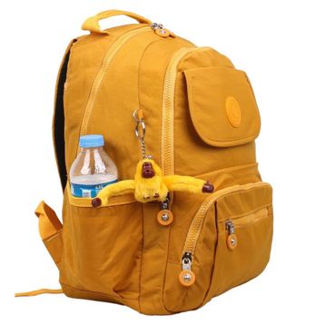 Kenyon Cox 8866 Sarı Klinkır Aksesuarlı Kumaş Unisex Sırt Çantası