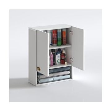 Kenzlife Bakunin Beyaz 60x40x20 Banyo Dolabı