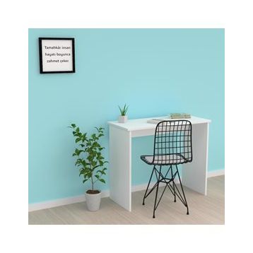 Kenzlife Çambudivip 075x070x40 Beyaz Ofis Çalışma Masası