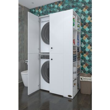Kenzlife Fedyenka Çamaşır-Kurutma Makinesi Banyo Dolabı