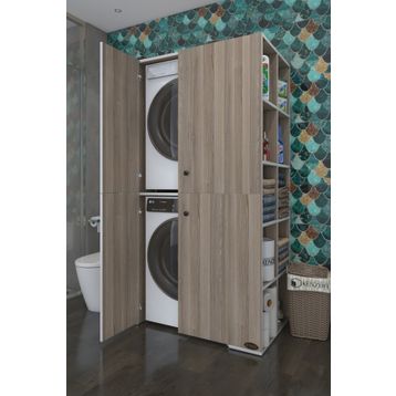 Kenzlife Fedyenka Çamaşır-Kurutma Makinesi Banyo Dolabı