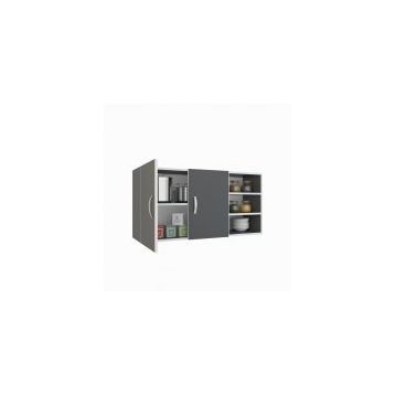 Kenzlife Fulvus Gri 60x120x22 cm Mutfak ve Banyo Dolabı