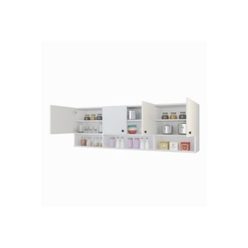 Kenzlife Konsta Beyaz 60x150x32 cm Mutfak ve Banyo Dolabı