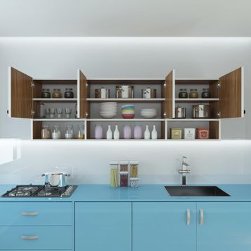 Kenzlife Konsta Ceviz 60x150x32 cm Mutfak ve Banyo Dolabı