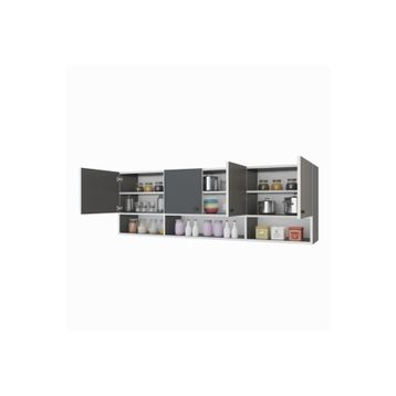 Kenzlife Konsta Gri 60x150x32 cm Mutfak ve Banyo Dolabı
