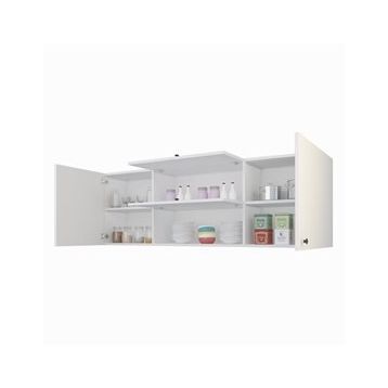Kenzlife Lucida Beyaz 60x150x32 cm Mutfak ve Banyo Dolabı