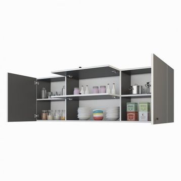 Kenzlife Lucida Gri 60x150x32 cm Mutfak ve Banyo Dolabı