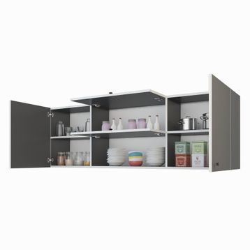 Kenzlife Lucida Gri 60x150x32 cm Mutfak ve Banyo Dolabı