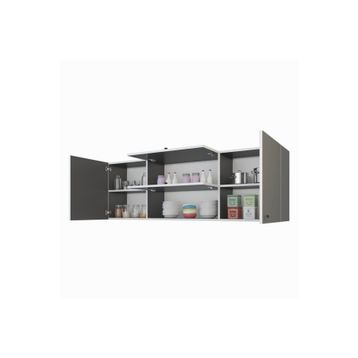 Kenzlife Lucida Gri 60x150x32 cm Mutfak ve Banyo Dolabı