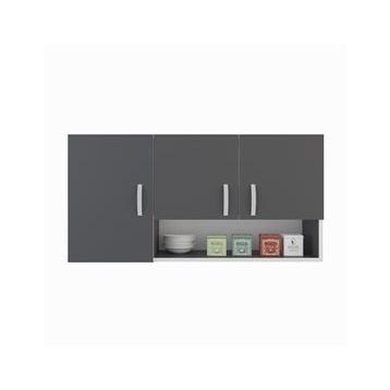 Kenzlife Mirandus Gri 60x120x22 cm Mutfak ve Banyo Dolabı