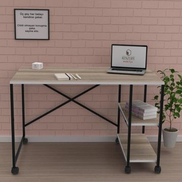 Kenzlife Miyako 75x150x60 cm Ofis Çalışma Masası