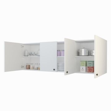 Kenzlife Silvanus Beyaz 60x180x32 cm Mutfak ve Banyo Dolabı