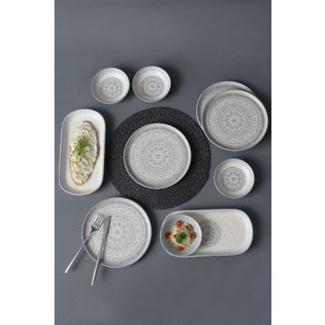Keramika 10 Parça 4 Kişilik Stone Kahvaltı Takımı