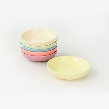 Keramika 13 CM 6 Adet 110 550 Rainbow Soft Halka Çerezlik Sosluk