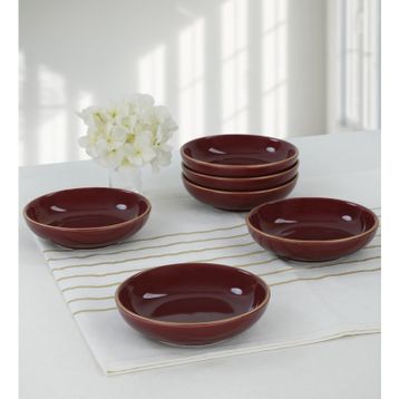 Keramika 6x13 cm Mürdüm Halka Çerezlik