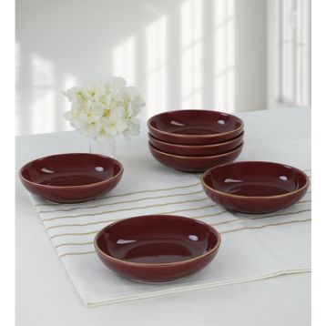 Keramika 6x13 cm Mürdüm Halka Çerezlik