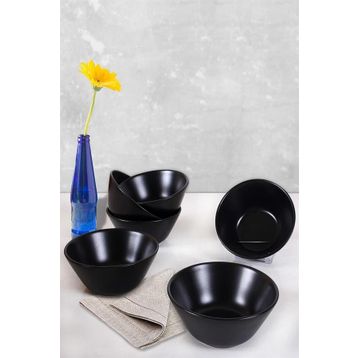 Keramika 956A Hitit 14 cm Siyah Kase