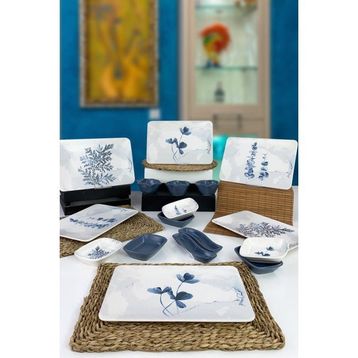 Keramika Blue Magic 17 Parça 6 Kişilik Kahvaltı Takımı