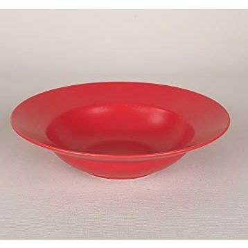 Keramika Delta Kırmızı 26 cm Makarna Tabağı
