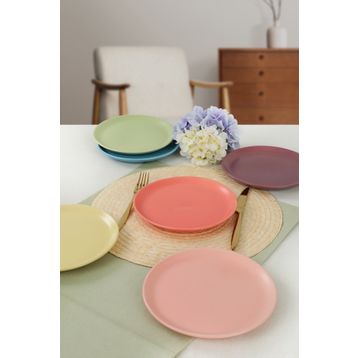 Keramika Hitit 6'lı Pasta Tabağı