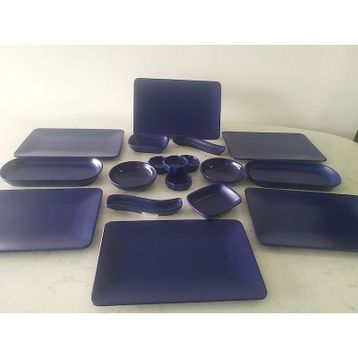 Keramika Mat Kobalt 18 Parça Kahvaltı Takımı