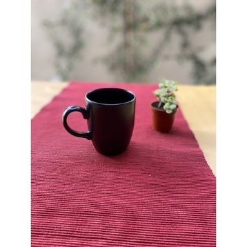 Keramika Mat Siyah Seramik Bulut Kupa