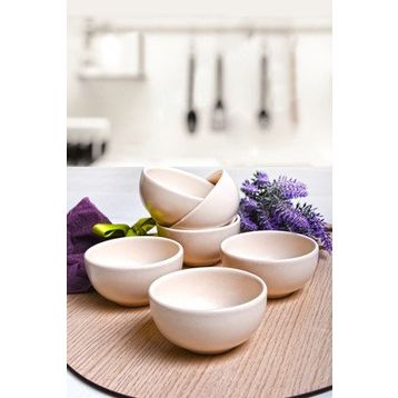 Keramika ST101106F021A0000000AZ10006 Bulut Parça 8 cm Mat Transparan Beyaz Kase