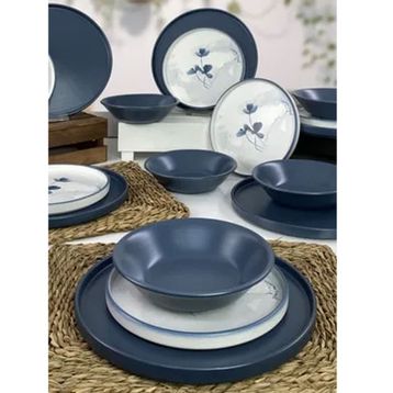 Keramika Stackable 18 Parça 6 Kişilik Yemek Takımı