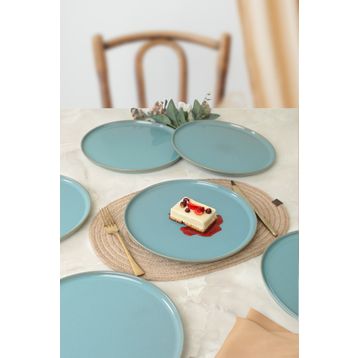 Keramika Turkuaz Granit Nordic 28 cm 6 Adet Servis Tabağı