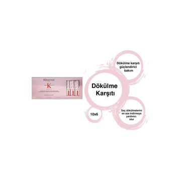 Kerastase 10 x 6 ml Genesis Anti-Chute Fortifiantes Dökülme Karşıtı Ampül