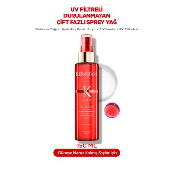 Kerastase 150 ml Soleil Huile Sirene Plaj Dalgası Etkili Durulanmayan Çift Fazlı Sprey Yağ