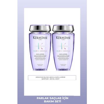 Kerastase Blond Absolu Bain Lumiere 2x250 ml Parlaklık Veren Şampuan