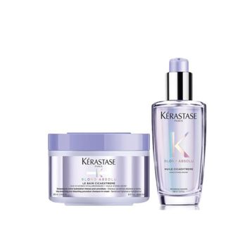 Kerastase Blond Absolu Le Bain Cicaextreme 250 ml Şampuan + Blond Absolu Huile Cicaextreme 100 ml Bakım Yağı