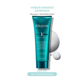 Kerastase Resistance 250 ml Çok Yıpranmış Aşırı İşlem Görmüş Saçlar İçin Onarıcı Şampuan