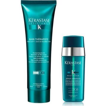 Kerastase Resistance Bain Therapiste 250 ml Şampuan+Resistance Serum Therapiste 30 ml Saç Serumu