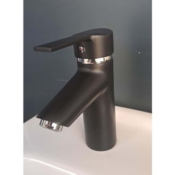Kerasus Platinum Serisi Mat Sıyah Mix Lavabo Bataryası