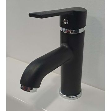 Kerasus Ruby Serisi Mat Siyah Mix Lavabo Bataryası