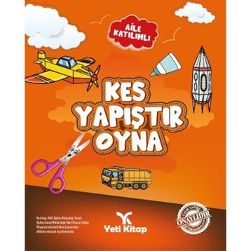 Kes Yapıştır Oyna 1 - Yeti Kitap