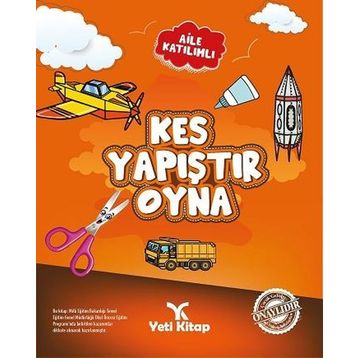 Kes Yapıştır Oyna 1 - Yeti Kitap