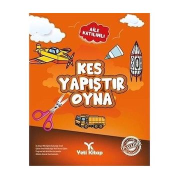 Kes Yapıştır Oyna 1 - Yeti Kitap