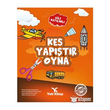 Kes Yapıştır Oyna 1 - Yeti Kitap