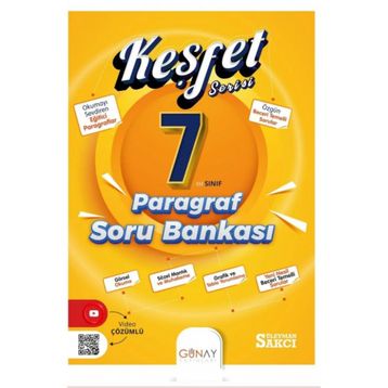 Keşfet Serisi 7. Sınıf Paragraf Soru Bankası - Günay Yayınları