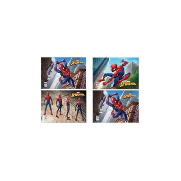 Keskin 300315-06 Spiderman 15 Yaprak 35x50 cm Spiralli Resim Defter