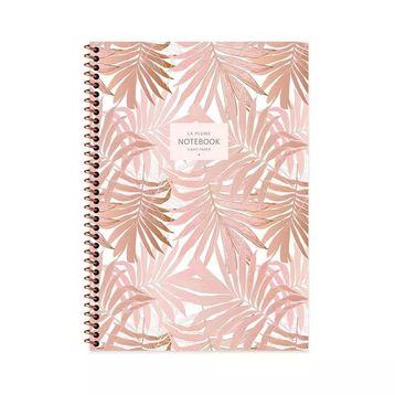 Keskin 385242-99 16,5x22,5 cm 80 Yaprak Kareli La Plume Leaves Defter