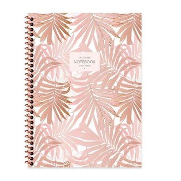 Keskin 385242-99 16,5x22,5 cm 80 Yaprak Kareli La Plume Leaves Defter
