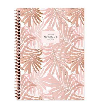 Keskin 385242-99 16,5x22,5 cm 80 Yaprak Kareli La Plume Leaves Defter
