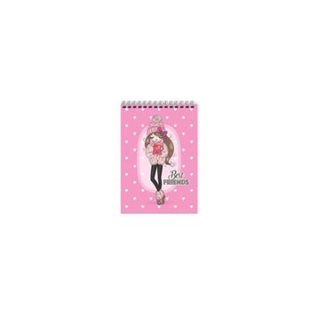 Keskin Best Friends A7 42 Çizgili Spiralli Bloknot